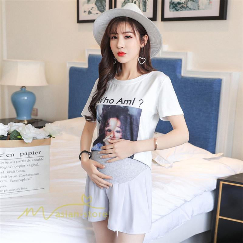 ショートパンツ | マタニティパンツ レディース パンツ ショート丈 新作 夏 おしゃれ ゆったり 大きいサイズ 妊婦服 産前 マタニティウェア サマーパンツ ウエスト調整 着痩せ