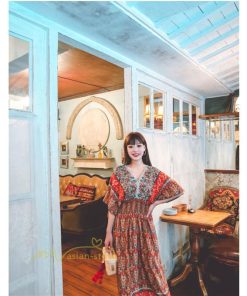 マキシ | ワンピース レディース 40代 春秋 キレイめ マキシ丈ワンピース ロング丈 Aラインワンピース ゆったり エスニック風 上品 上品 着痩せ オシャレ レトロ風 2021作