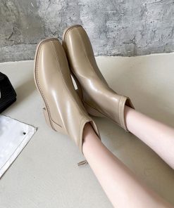 ショートブーツ | フルジップブーツ 美脚