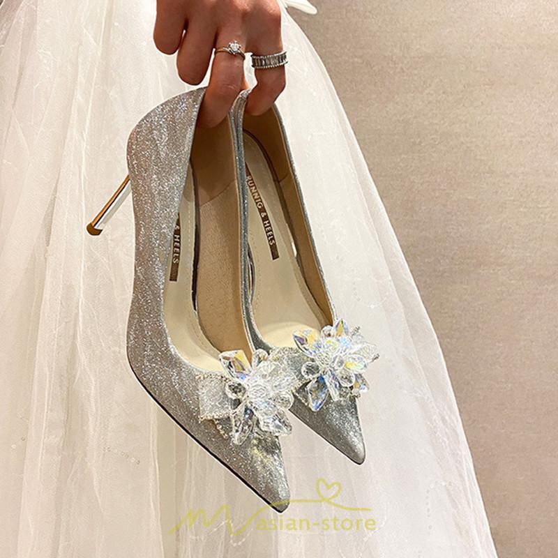 パンプス | 痛くない 歩きやすい 走れる ポインテッドトゥ 4cm6cm8cm10cmヒール ハイヒール 脱げない 柔らかい ブラック小さいサイズ ピンヒール 大きいサイズ