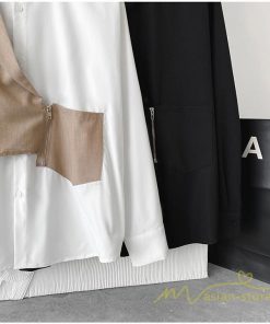 シャツ | メンズ トップス 長袖カジュアルフェイク レイヤード 重ね着風 白ビジネス 秋 秋服 20代 40代 おしゃれ 30代 50代 黒