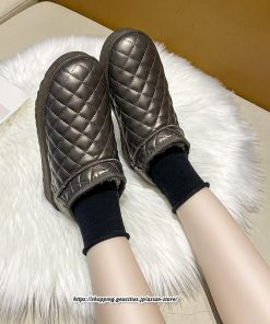 ブーツ | ムートンレディース 靴 カジュアルシューズ 裏起毛 防寒 おしゃれ スノーシューズ 痛くない 冬 歩きやすい ショートもこもこ あったか