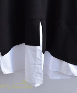 パーカー | 重ね着風トレーナー レディース 長袖 トップス カジュアル スウェット 無地 ゆったり トレーナー きれいめ 可愛い フリーサイズ トップス カットソー