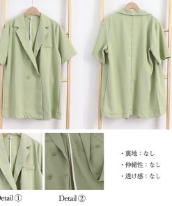 テーラードジャケット | 半袖テーラードジャケットオルチャン夏新作