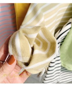 衣装 服 | Tシャツ 2021新作 子供 キッズTシャツ 韓国風 長袖 無地 ストライプ クルーネック おしゃれ 可愛い シンプル アウトドア 8色 お出かけ 男女兼用 春物 着回し