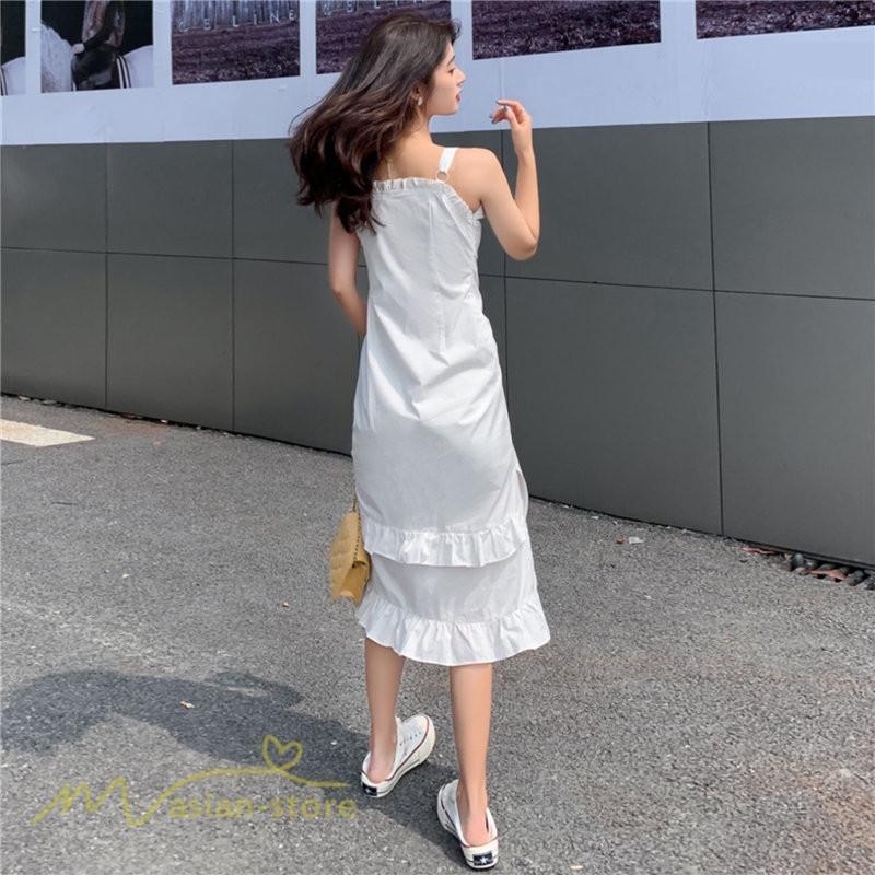 マキシ | サマーワンピース ワンピース レディース 着痩せ ノースリーブ ひざ下 カジュアル 韓国風 無地 気質 可愛い 通勤通学 ロングワンピース 20代30代40代 夏 大人