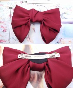 その他アクセサリー | 大きい バレッタ ヘアアクセサリー ヘアアクセサリー 卒業式 リボン バレッタ
