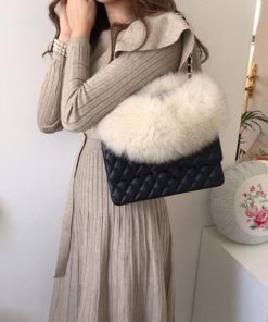 ワンピース | ショルダーフリルニットワンピース新作