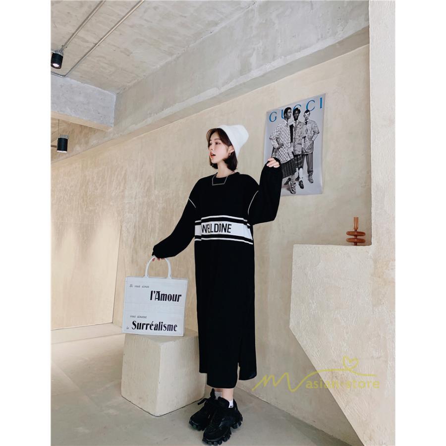 マキシ | 黒ワンピース 長袖ワンピース 秋物 レディース ロングワンピース ゆったり 大きいサイズ 裾スリット 30代40代 大人 ワンピース かわいい 通学通勤 20代50代