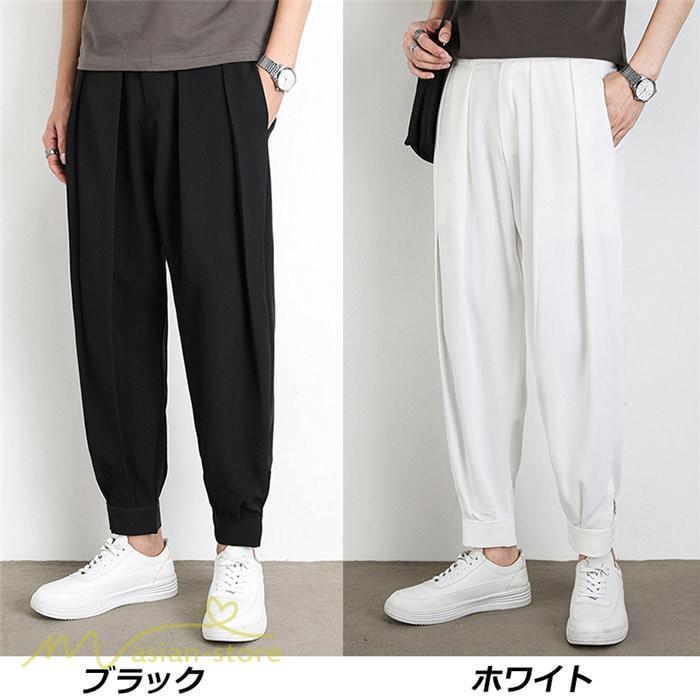チノパン | テーパードパンツ メンズ 無地 ロング丈 夏新作 サマーパンツ 上品 ウエストゴム テーパード 春 夏 カジュアルパンツシンプル 上品 おしゃれ 秋 メンズスタイル