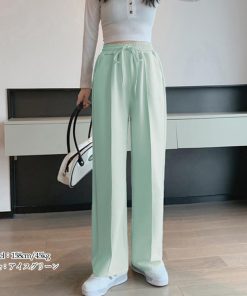 ワイドパンツ | スウエットパンツ 脚長 ストレートパンツ