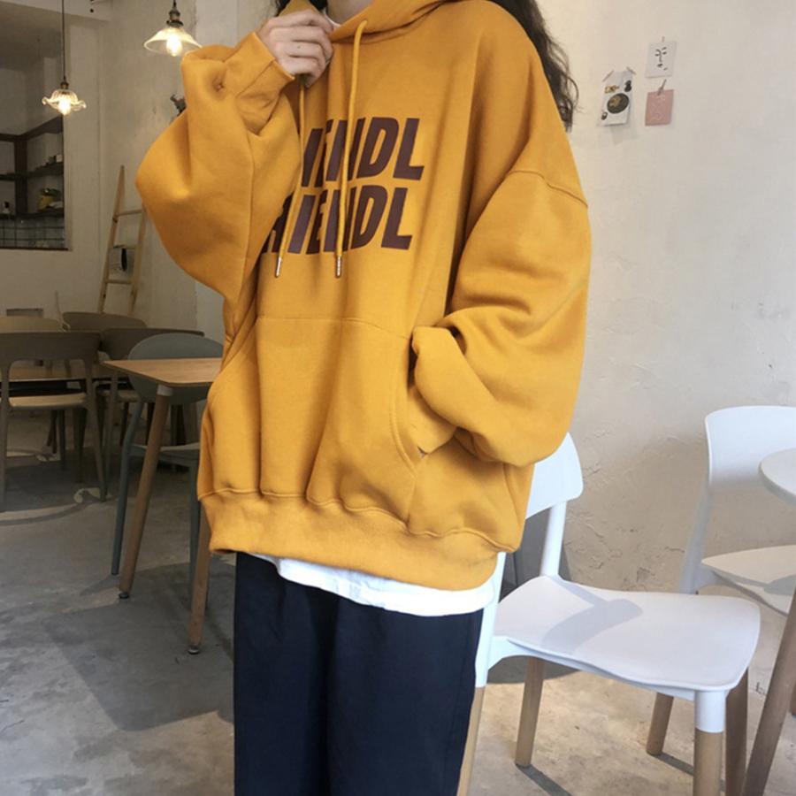 パーカ | パーカー レディース裏起毛ロゴスウェット