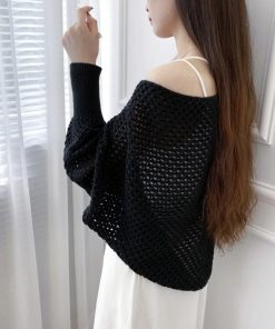 透かし編みトップス | ニットカーディガン レディース ショール