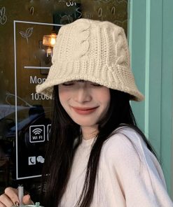 帽子 | ニット バケットハット レディース帽子
