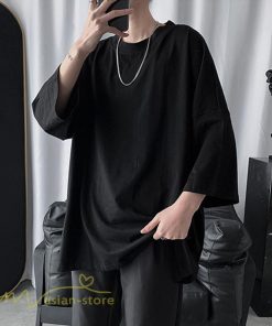 Tシャツ | メンズ 無地 大きいサイズ カットソー 上品 7分袖 サマートップス ゆったり 日常感 メンズスタイル シンプル 体型カバー カッコウイイ