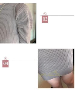 ミニ丈 | ニットワンピース レディース 長袖ワンピース 秋冬 新作 おしゃれ タイトニットリブ ショート丈 オシャレ通勤 20代30代40代 OL 大人 体型カバー 無地