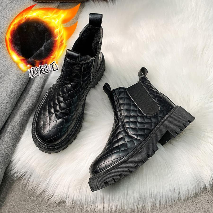 ショートブーツ | 韓国 サイドゴアブーツ ショート 暖かい