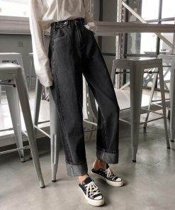 デニム | ストレートデニムパンツ レディース 韓国