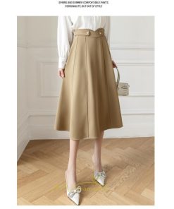 スカート | フレア ロング丈 膝丈 レディース フレアAライン 送料無料 通勤 通学 オフィス ビジネス フェミニン キレイめ お出かけ OL オシャレ