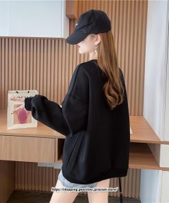 パーカー | スウェット トレーナー トップス 長袖 クルーネック 丸首 裏毛 ゆったり レディース 訳あり 送料無料 韓国 秋冬 おしゃれ 大きいサイズ トップス