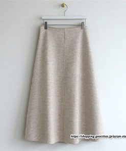 スカート | ウールAライン秋冬 レディース 厚手 ボトムス 冬服 秋冬スカート ミモレ丈ラシャ秋冬秋物