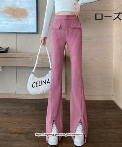 チノ・テーパード・ジョガー・スキニーパン | パンツ レディース 超美脚 スラックス フレアパンツ ロングパンツ ズボン ロングタイプパンツ 秋冬 タイトフレアハイウエスト ボトムス ズボン 送料無料