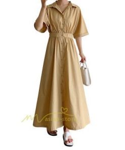 マキシ | シャツワンピース ワンピース 秋 春 レディース ロングワンピース 長袖 ロング丈 マキシ丈 体型カバー 無地 ゆったり 40代 夏作 30代 カジュアル 着痩せ 50代