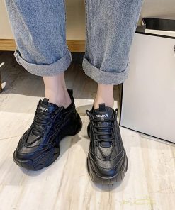 スニーカー | ダッドレディース 厚底 ファッション歩きやすい スポーツ 運動靴 ウォーキング シンプル 疲れない 美脚 無地 走れる