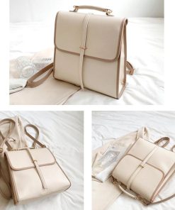 ハンドバッグ | 韓国風 リュックサック黒 レディース