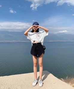 ジーンズ、デニム | デニムパンツ レディース ボトムス ズボン ショートパンツ デニム 夏服 サマー ダメージ セクシー 女の子 夏物 可愛い 20代30代