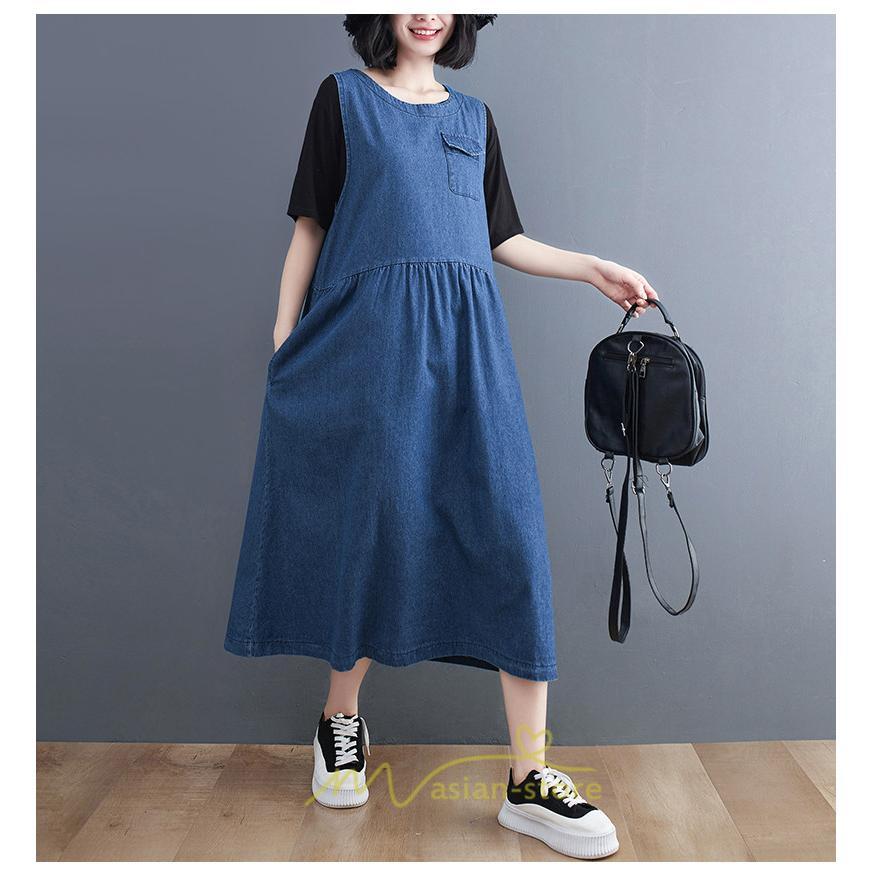 オーバーオール サロペット | ジャンパースカート 大人 春 夏 秋 レディース デニム ジャンスカ サロペット ワンピース サロペット おしゃれ 20代 40代 大きいサイズ 30代