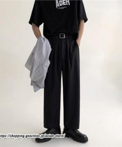 スラックス | パンツ ビジネスパンツ ワイドパンツ 無地 20代 30代 メンズ ゆったり 春 秋 冬 薄手 カジュアル 40代 オフィス フォーマル 50代 大きいサイズ