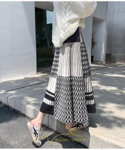 スカート | ロングウエストゴム プリーツ ロング丈 黒 グレー カーキ コーヒー レディース きれいめ 秋カジュアル 冬ニット 秋冬 オフィス