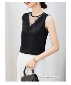 キャミソール タンクトップ | タンクトップ レディース 秋 秋服 レイヤード インナー ノースリーブ 重ね着 夏秋物 ベーシック しわにくい とろっと滑らかな肌触りの落ち感素材 Vネック