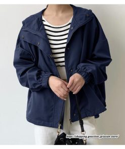 コート・ジャケット | ジャケット レディース ブルゾン ライトブルゾン アウター ライトアウター 秋物 パーカー パーカージャケット スポーティ フード付き 20代30代 カジュアル