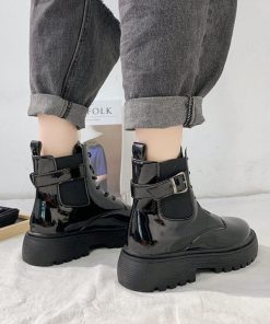 ショートブーツ | 厚底 サイドコアブーツ