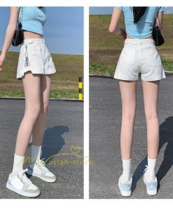 ショートパンツ | レディース 美脚 デニム ゆったり おしゃれ ボトムス 20代30代40代 通勤通学 カジュアル お出かけ 韓国ファッション 上品 夏物 2022 アウター