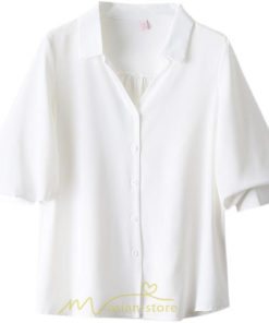 シャツ・ブラウス | レディース シャツ ブラウス オフィス 七分袖 白 ビジネス 事務服 おしゃれ 開襟 制服 リクルート おしゃれ 無地 華奢見え 着痩せ 夏コーデ 上品 お出かけ 日常