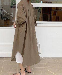 シャツ・ブラウス | シャツワンピース ロングシャツカーデ