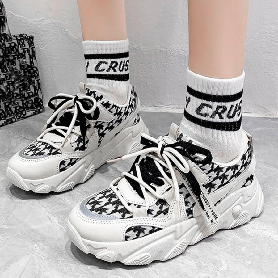 ショートブーツ | ダッドスニーカー 韓国 レディース 美脚