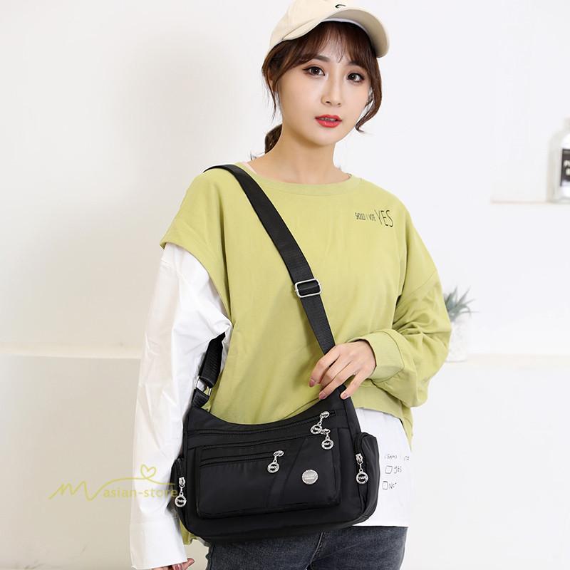 女性用バッグ | ショルダーバッグ レディース 防水 多機能 ポケット沢山 肩掛け 収納 軽量 バッグ Bag 鞄 ママかばん 大人 お出かけ 20代30代40代 収納 通学通勤