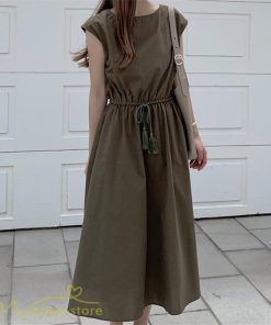 マキシ | 夏ワンピース 半袖 涼感 フレアワンピース 可愛い ロングワンピース ミモレ丈 大人 30代40代 オフィス お出かけ スリム 裏地付き リネン フェミニン 無地