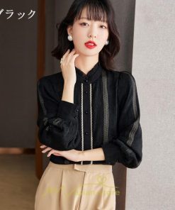 シャツ・ブラウス | ブラウス シャツ レディース 40代 上品 ブラウス きれいめ 通勤 OL ビジネス ゆったり 可愛い カジュアル 秋服 オフィス キレイめ レース 20代30代50代