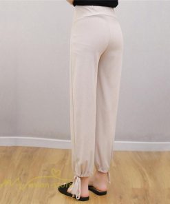 パンツ レギンス | ワイドパンツ 妊婦服 カジュアル レディース 産前 マタニティウェア ゆったり ウエスト調整 大きいサイズ 無地 ママ 夏 春 ストレッチ マタニティパンツ 9分丈