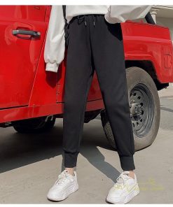 チノ・テーパード・ジョガー・スキニーパン | ジョガーパンツ ロング丈 レディース サルエル カジュアル 無地 ファッション 薄手 ウエストリボン 長ズボン 春秋コーデ スポーツウェア 運動着 スウェット