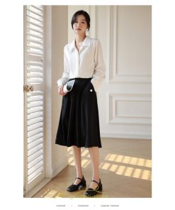 シャツ・ブラウス | ブラウス レディース シャツ きれいめ 40代 春夏 秋 長袖 着痩せ オシャレ 韓国風 大人 30代 50代 40代 就活 OL 母 オフィス ママ ビジネス 通勤