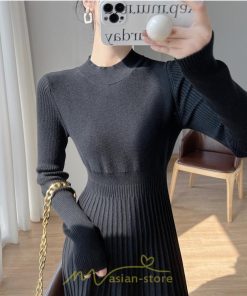 ニットワンピース | ワンピース 秋 秋服 レディース ニット ロングワンピース ロング 長袖 冬 冬服 可愛い フェミニン 20代30代40代50代 上品 送料無料 エレガント 高級感