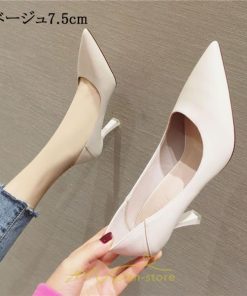 パンプス | 痛くない 歩きやすい黒 ブラック 走れる 楽 ハイヒール レディース ポインテッドトゥ 卒業式 ピンヒール 入学式 疲れない 履きやすい