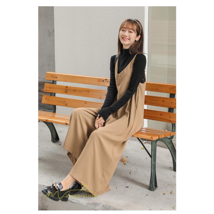 オーバーオール サロペット | サロペット レディース スカーチョ ワイドパンツ 無地 キャミ ガチョウパンツ 繋ぎ オールインワン 秋物 夏服 冬春 可愛い 20代30代40代50代 大人 学生 通学通勤