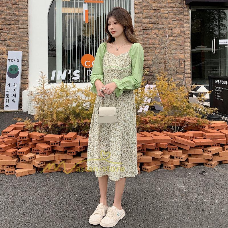 マキシ | ワンピース レディース ゆったり 長袖 オシャレ 呼ばれ 韓国風 二次会 同窓会 通勤 ロング丈 新春 カジュアル 体型カバー 20代30代40代 着痩せ きれいめ ロング